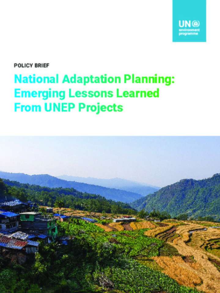 Cover and source: United Nations Environment Programme