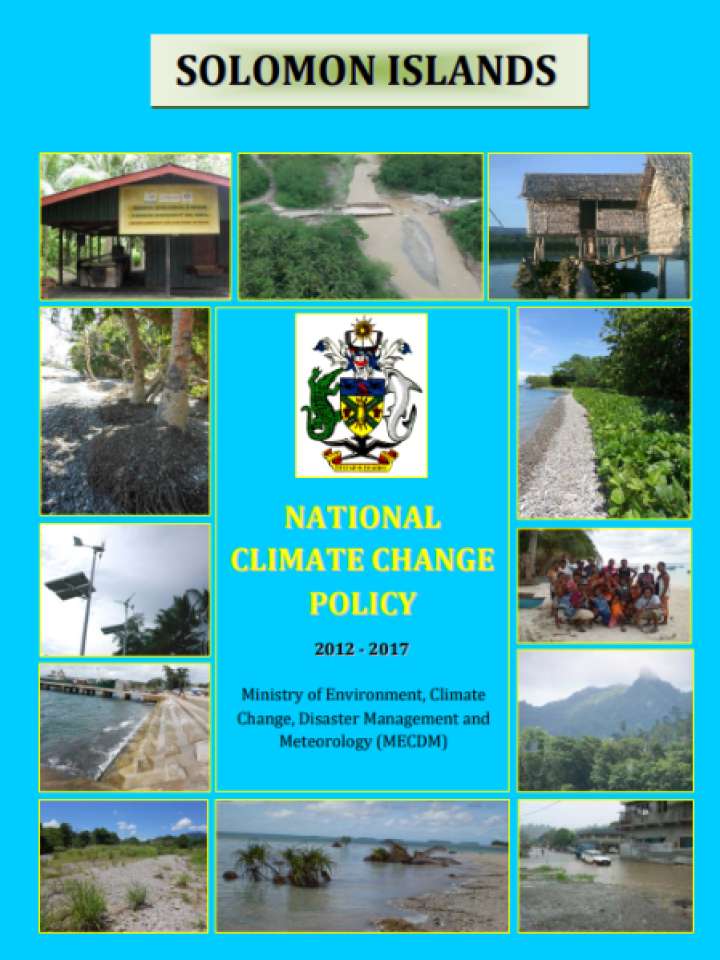 Cover and source: Government of Solomon Islands
