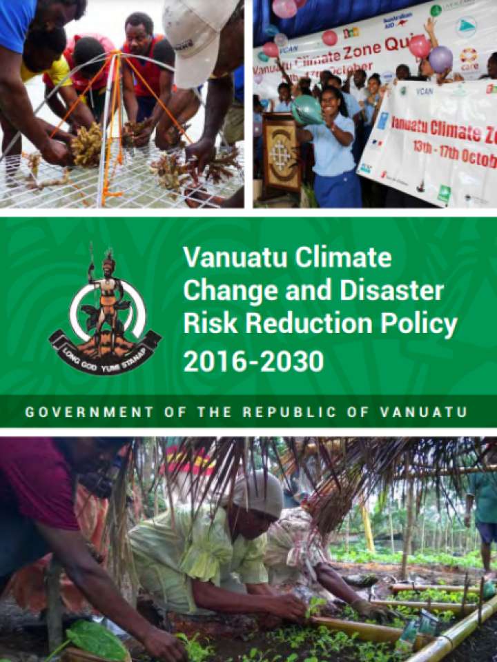 Cover and source: Government of Vanuatu