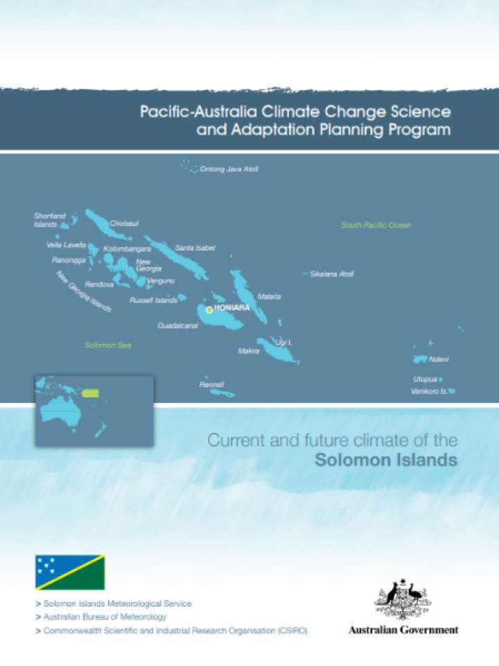 Cover and source: Pacific Climate Change Science 