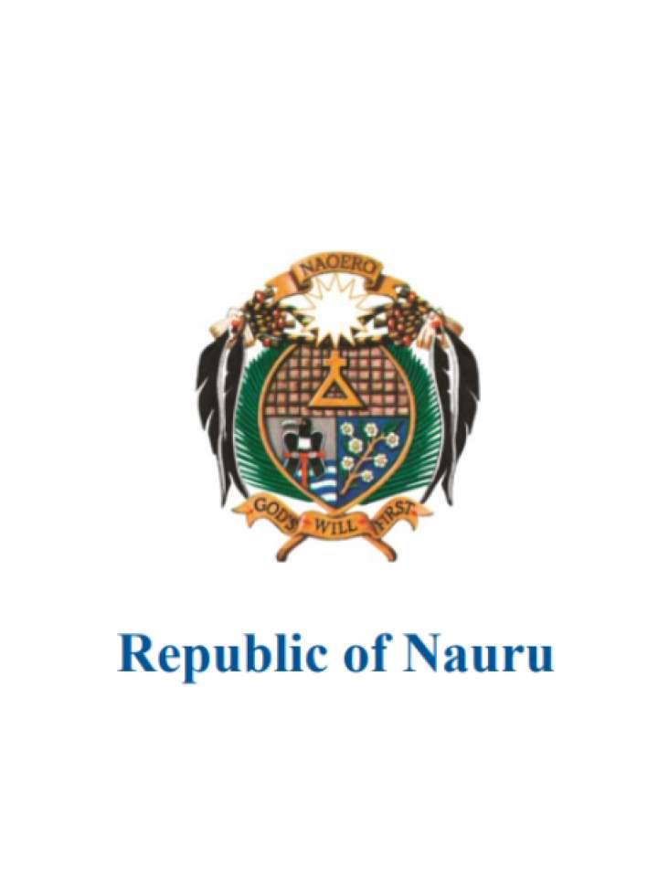 Cover and source: Government of Nauru