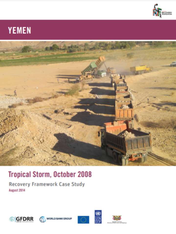 Cover and source: Global Facility for Disaster Reduction and Recovery 