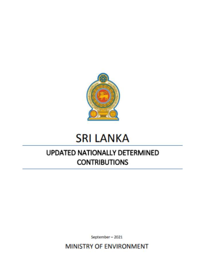 Cover and source: Government of Sri Lanka