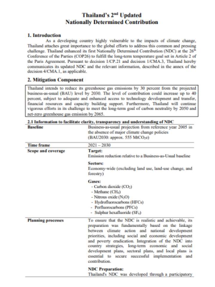 Cover and source: Government of Thailand