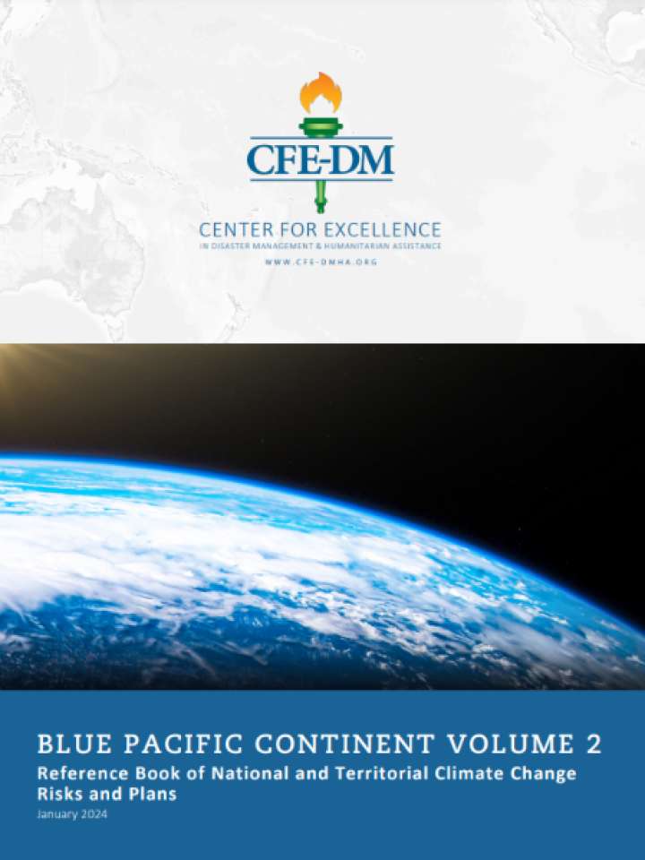 Cover and source: Center for Excellence in Disaster Management and Humanitarian Assistance