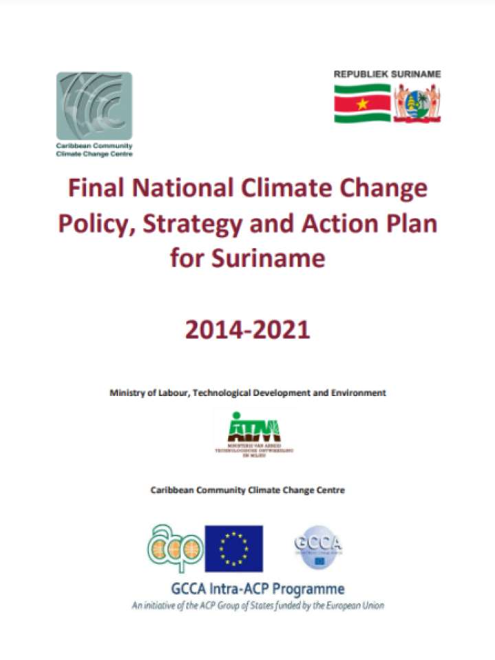 Cover and source: Government of Suriname