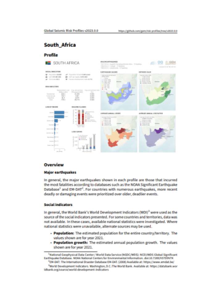 Cover_Global Earthquake Model Foundation