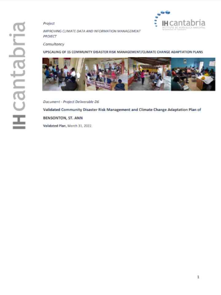 Cover and source: Office of Disaster Preparedness and Emergency Management