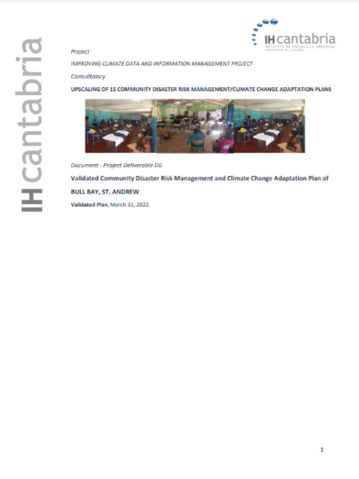 Cover and source: Office of Disaster Preparedness and Emergency Management
