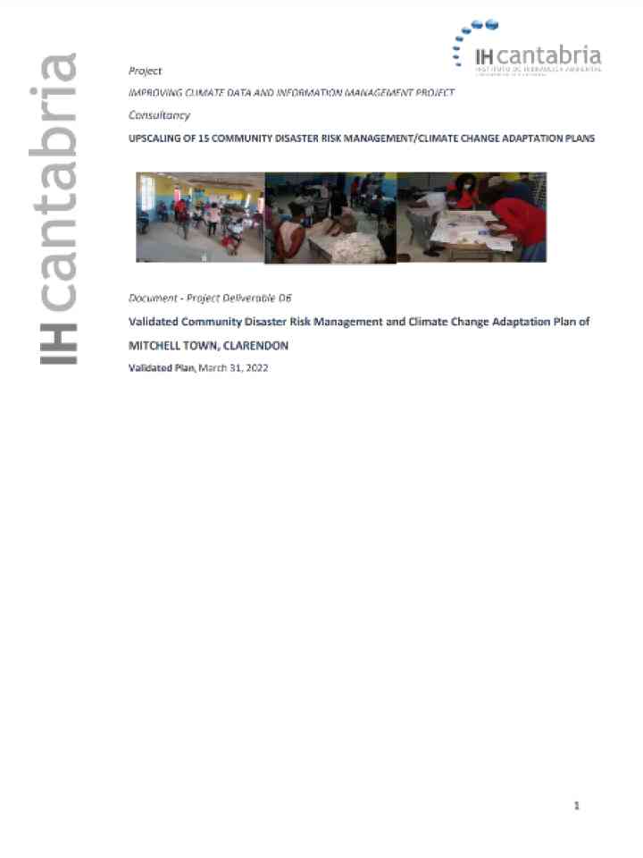 Cover and source: Office of Disaster Preparedness and Emergency Management