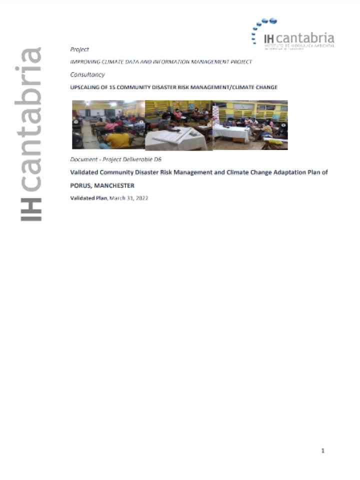 Cover and source: Office of Disaster Preparedness and Emergency Management