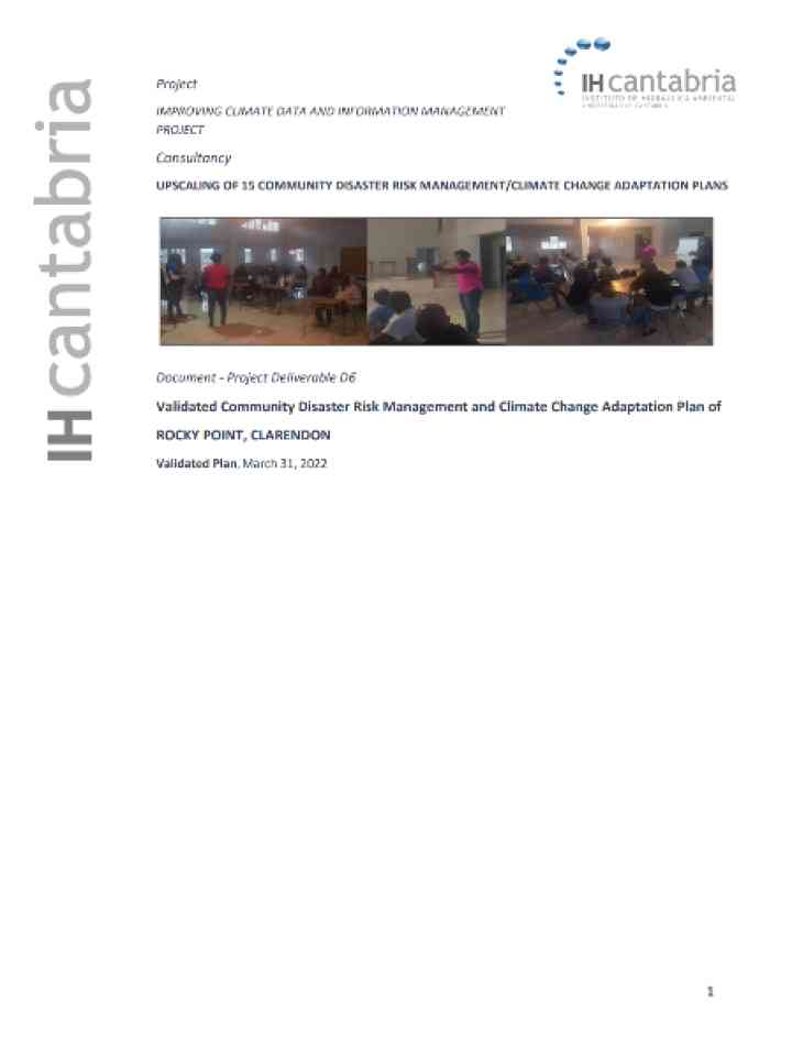 Cover and source: Office of Disaster Preparedness and Emergency Management