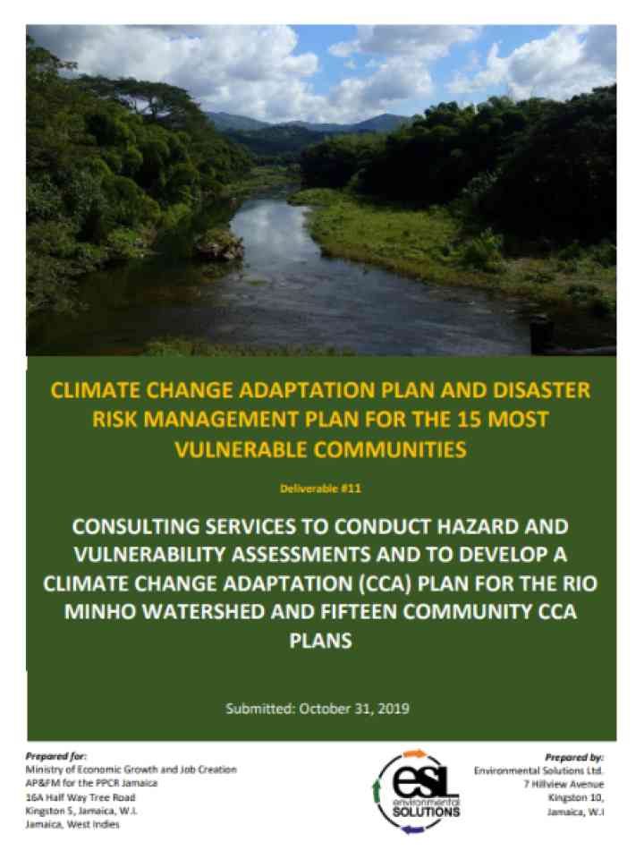 Cover and source: Environmental Solutions Limited