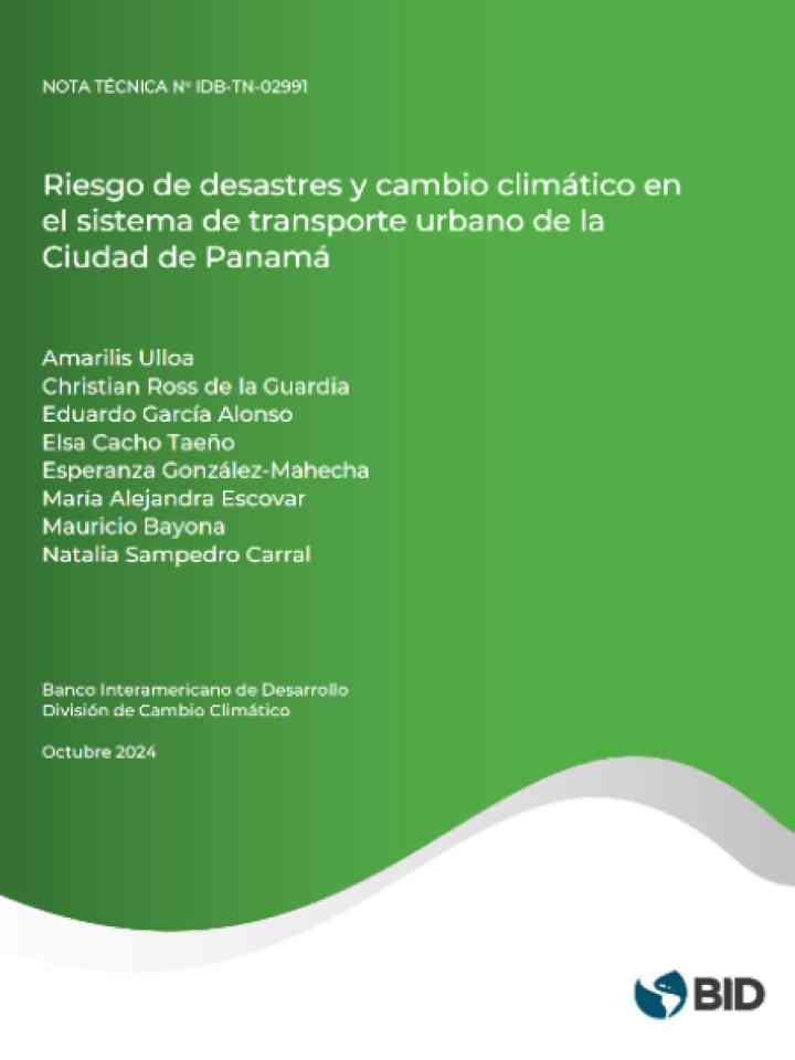 Cover and source: Inter American Development Bank