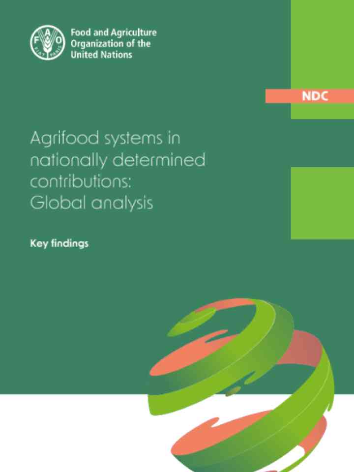 Cover and source: Food and Agriculture Organization of the United Nations
