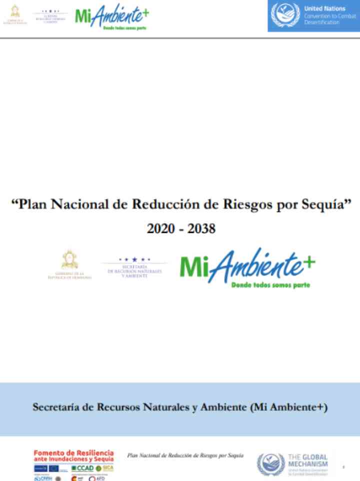 Cover and source: Government of Honduras