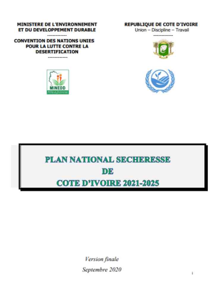 Cover and source: Government of Côte d’Ivoire