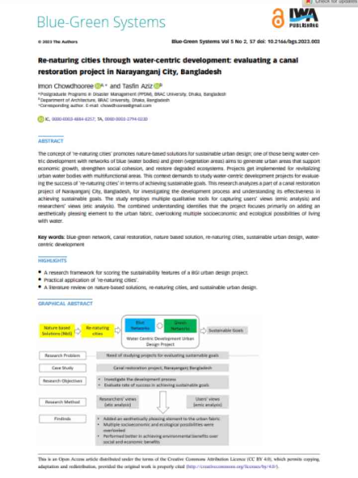 Cover and source: BRAC University