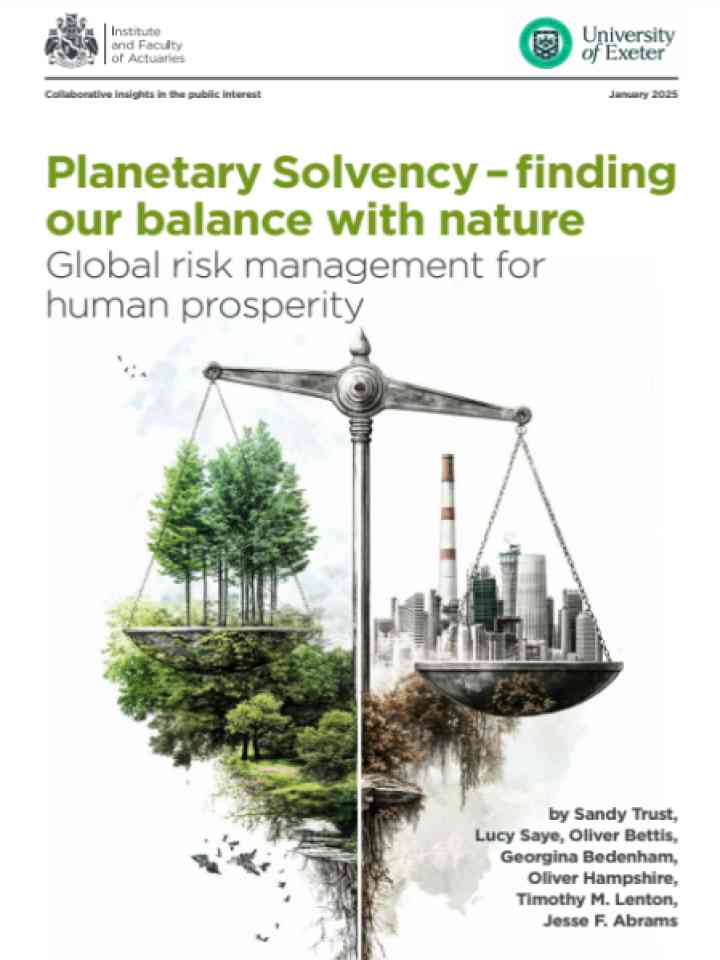 Cover and source: University of Exeter