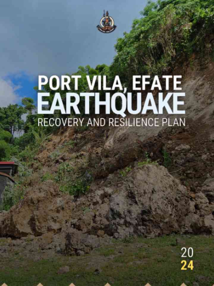 Cover and source: Government of Vanuatu