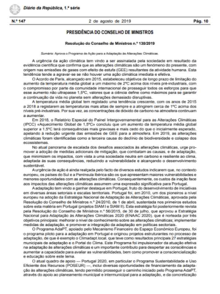 Cover and source: Government of Portugal