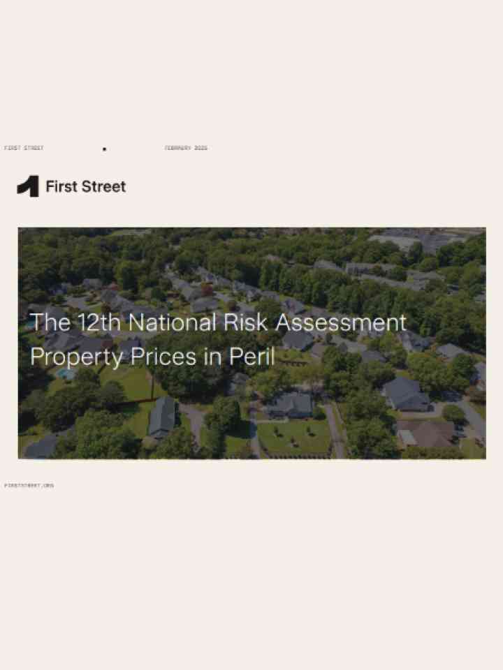 Cover and source: First Street Foundation
