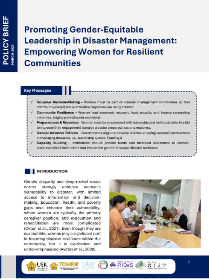Cover and source: Syiah Kuala University