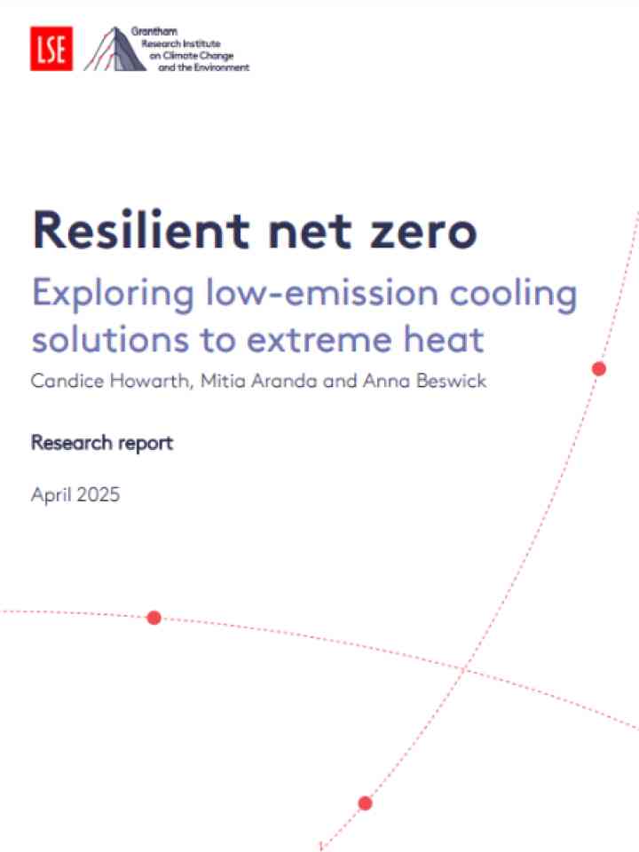 Cover and source: Grantham Research Institute on Climate Change and the Environment