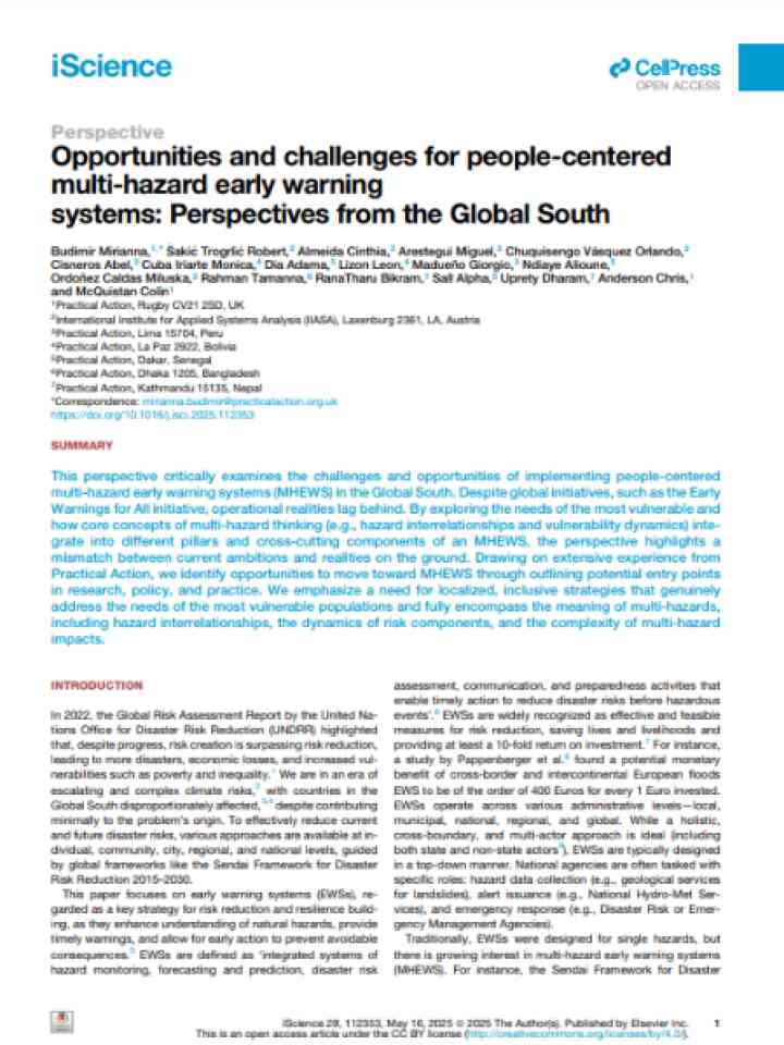 Cover and source: iScience