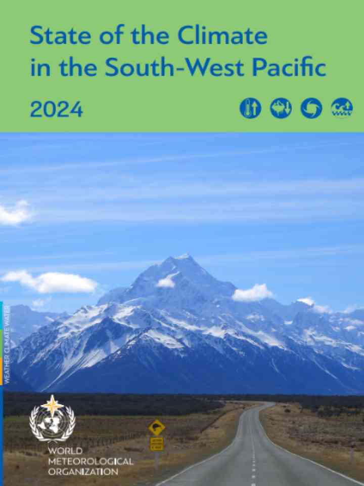 Cover and source: World Meteorological Organization