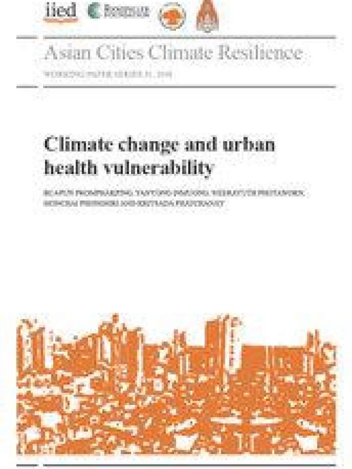 Climate change and urban health vulnerability | PreventionWeb