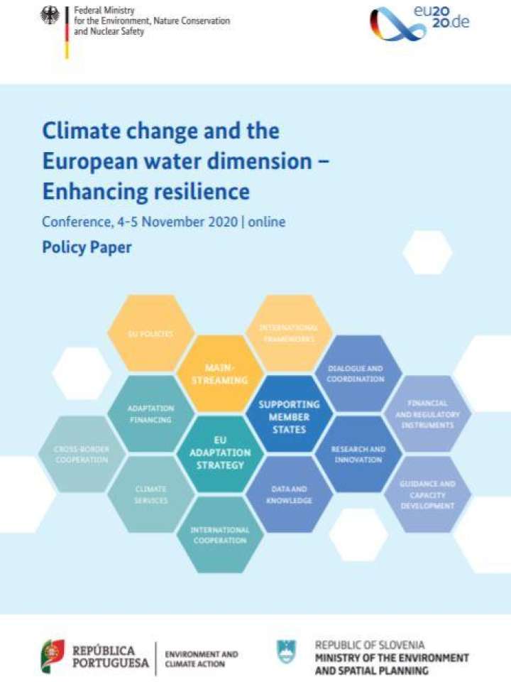 Climate change and the European water dimension: Enhancing resilience ...