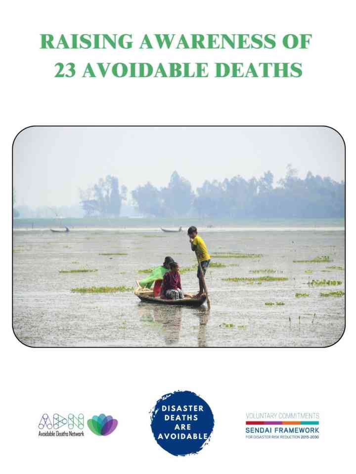 Raising Awareness of 23 Avoidable Deaths Booklet thumbnail