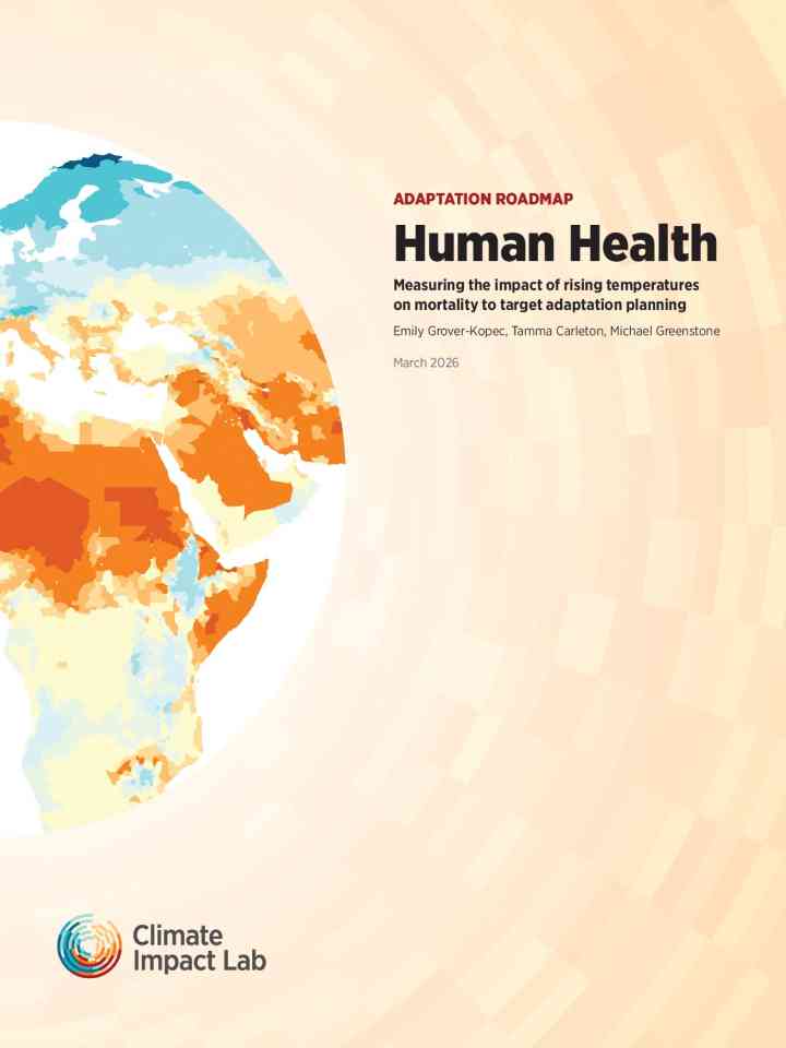  Human health: Measuring the impact of rising temperatures on mortality to target adaptation planning thumbnail