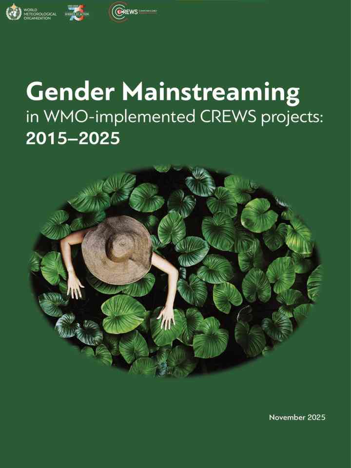 Gender mainstreaming in WMO-implemented CREWS projects: 2015–2025 thumbnail