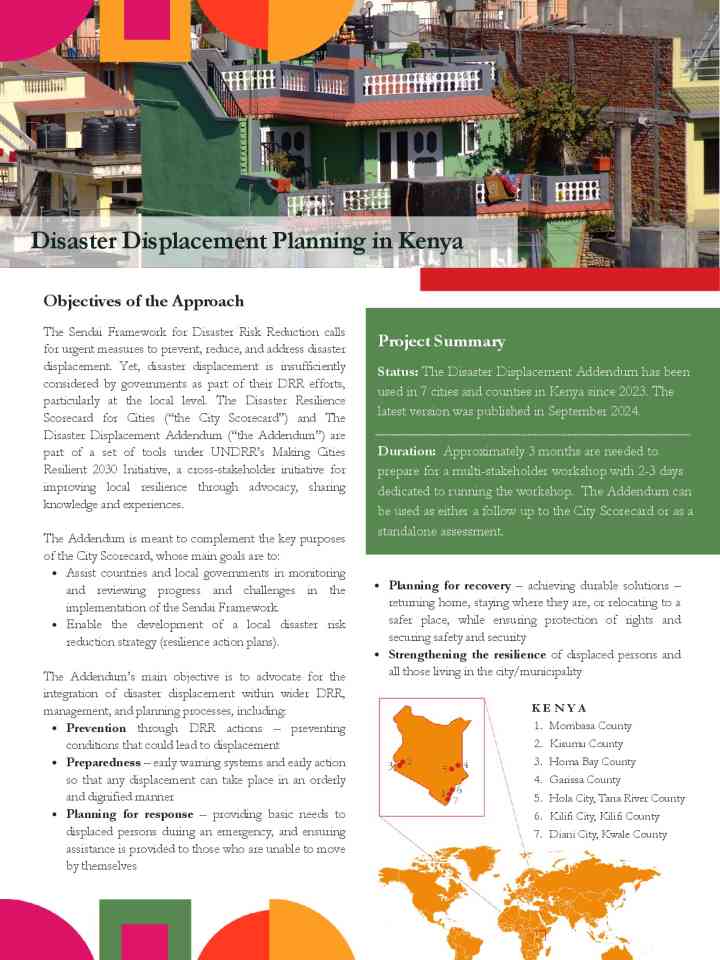 Disaster displacement planning in Kenya thumbnail