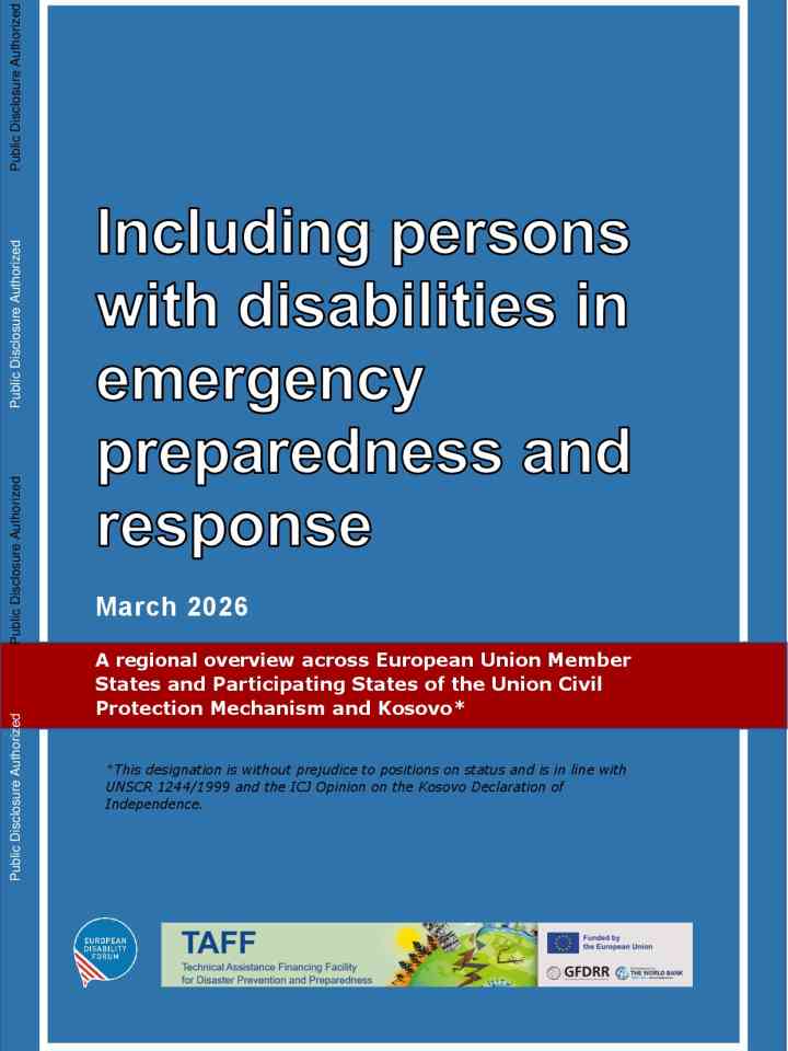 Including persons with disabilities in emergency preparedness and response thumbnail