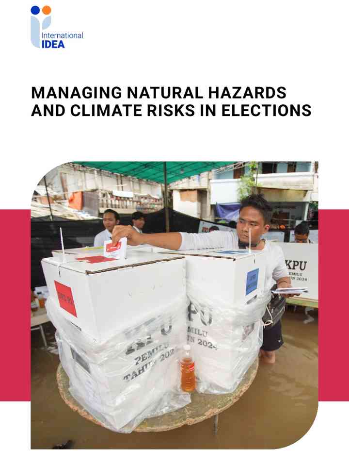 Report: Managing natural hazards and climate risks in elections thumbnail