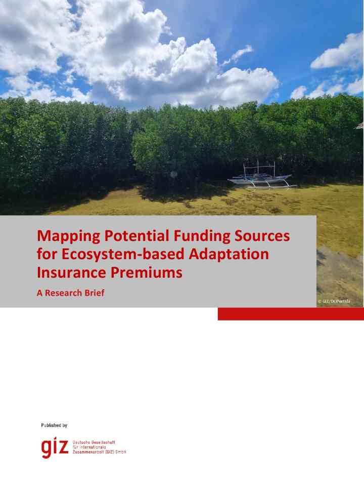 Mapping potential funding sources for ecosystem-based adaptation insurance premiums thumbnail