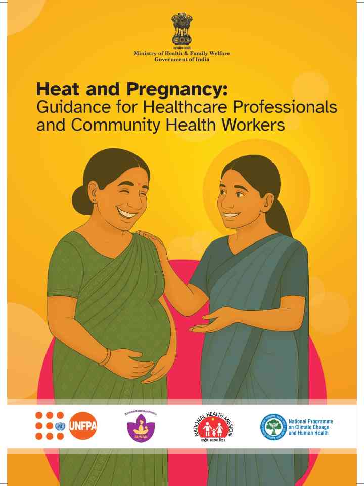 Heat and pregnancy: guidance for healthcare professionals and community health workers thumbnail