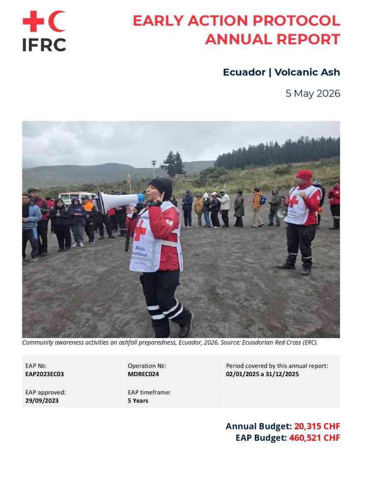 Ecuador | Volcanic Ash: Early Action Protocol Annual Report (EAP2023EC03| MDREC024) thumbnail