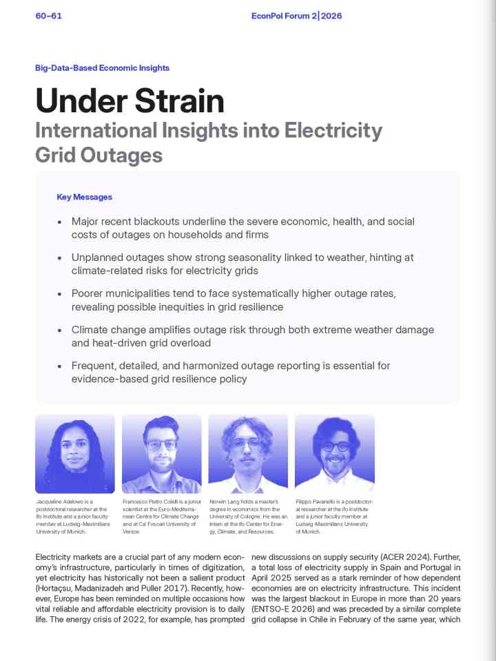 Under strain- international insights into electricity grid outages thumbnail