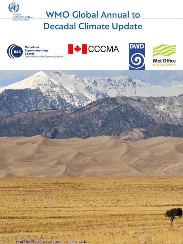 WMO Global annual to decadal climate update 2026-2035 thumbnail