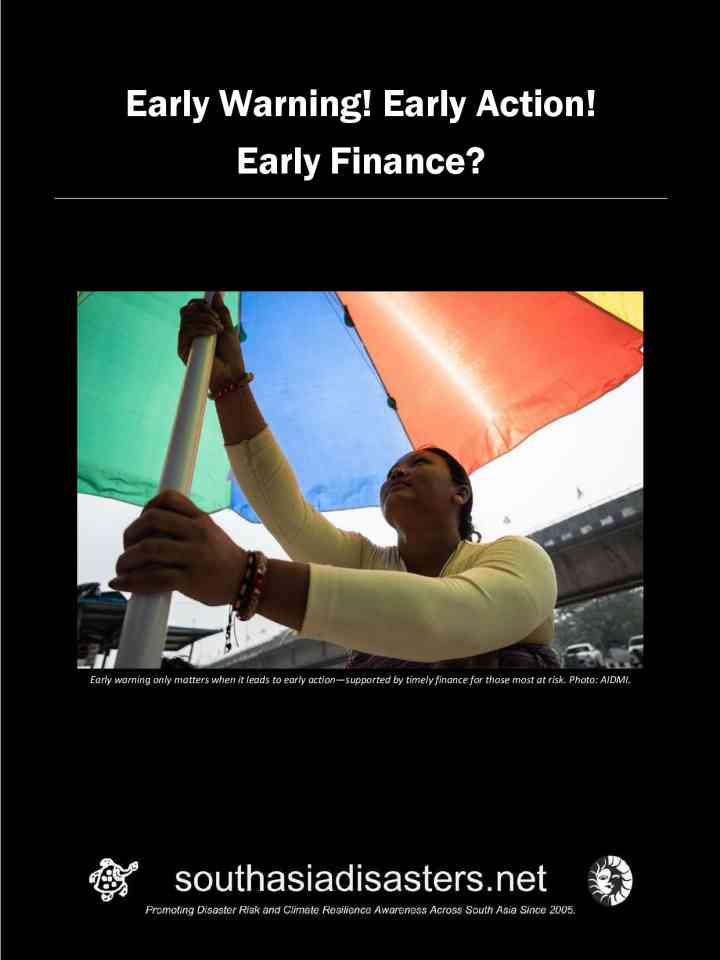 Early warning! Early action! Early finance? thumbnail