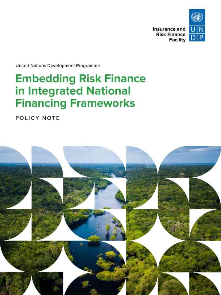 Embedding risk finance in integrated national financing frameworks thumbnail