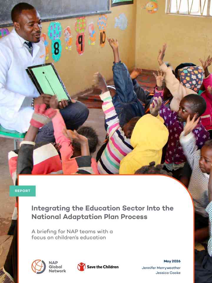 Integrating the education sector into the National Adaptation Plan process: a briefing for NAP teams thumbnail