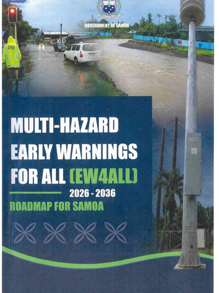 Multi-hazard early warnings for all. Roadmap for Samoa thumbnail