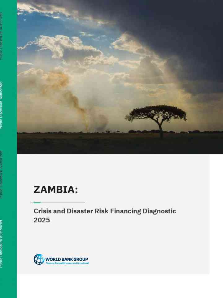 Zambia crisis and disaster risk financing diagnostic thumbnail