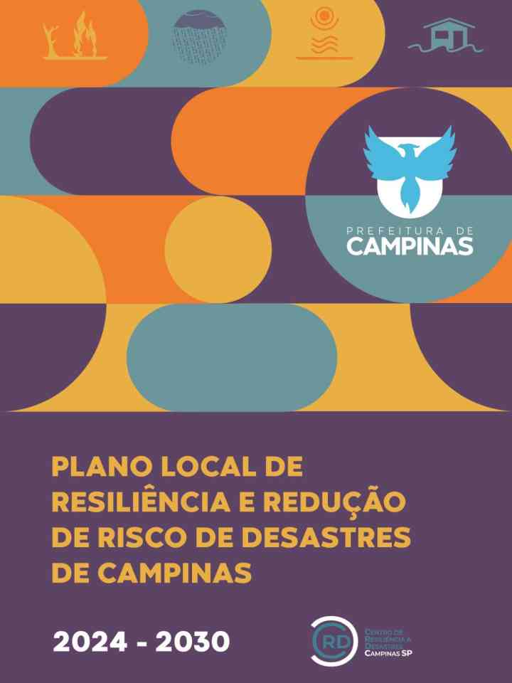 Plano local de resiliência e redução de risco de desastres de campinas