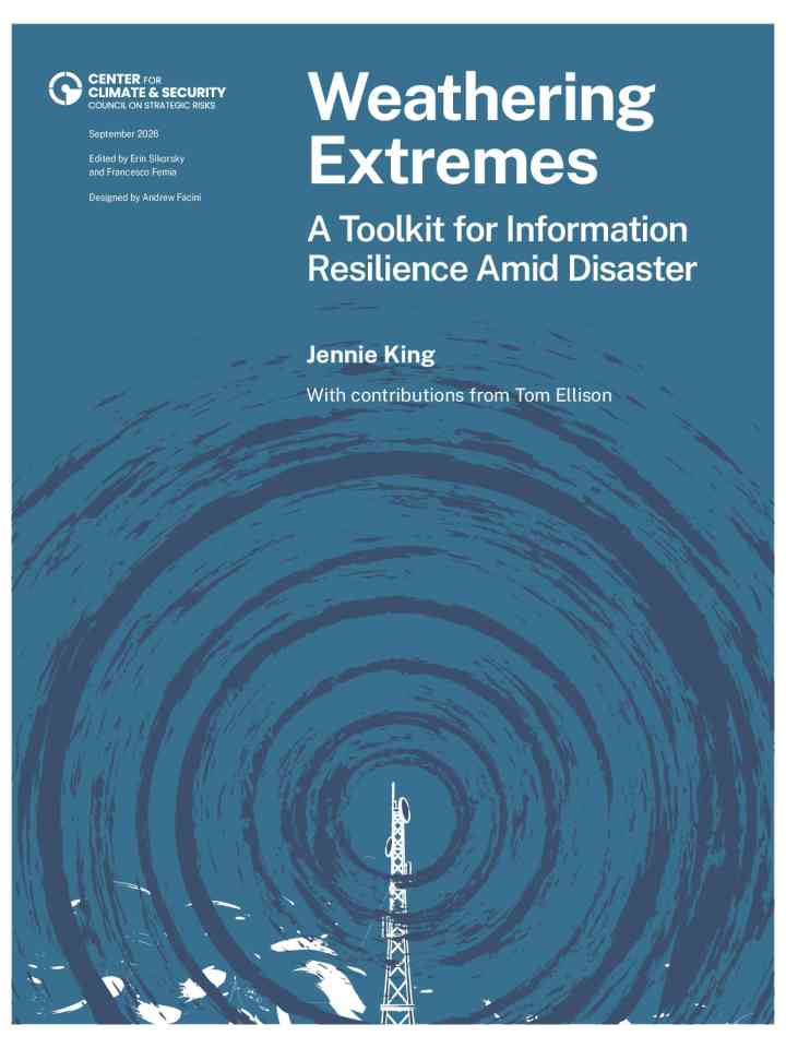 Weathering extremes: A toolkit for information resilience amid disaster thumbnail